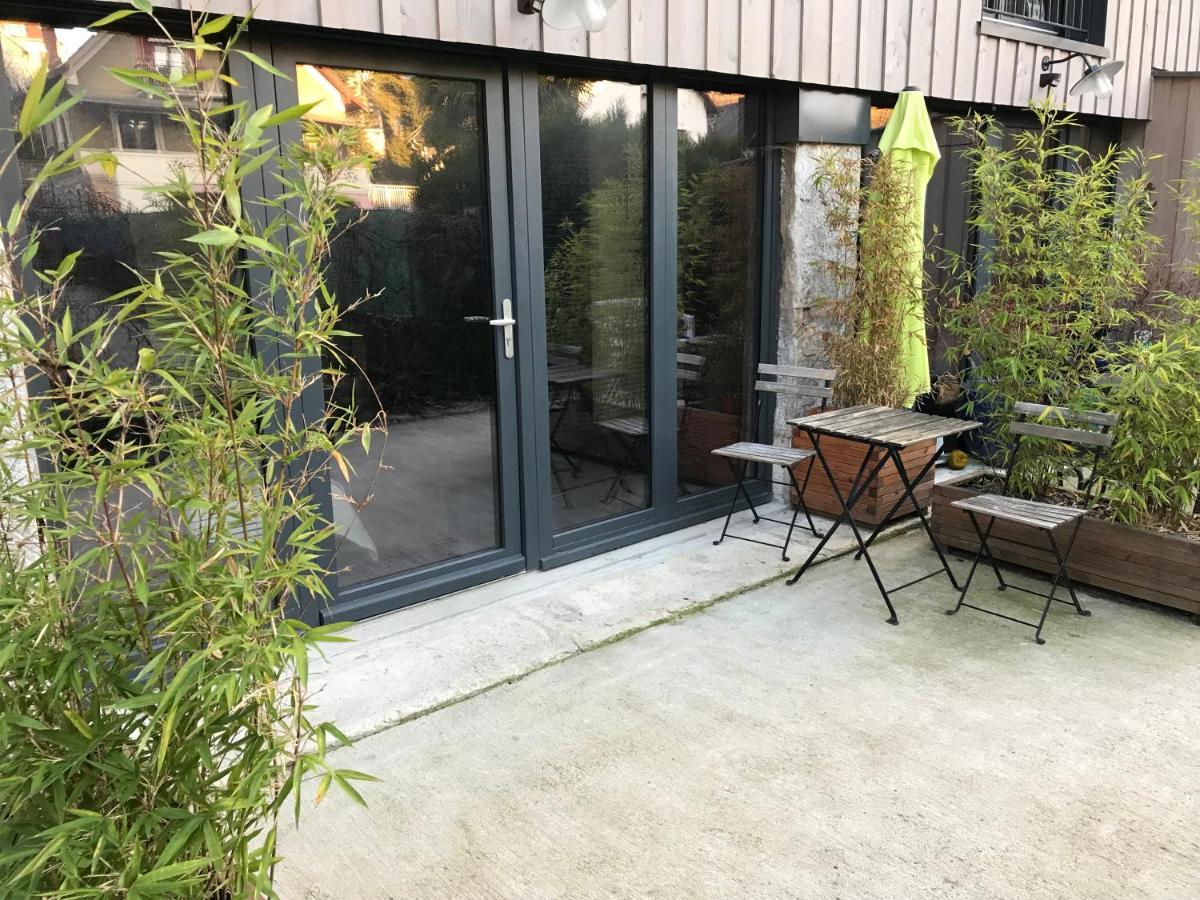 Ferienwohnung Le Studio Du Moulin Chambéry Exterior foto